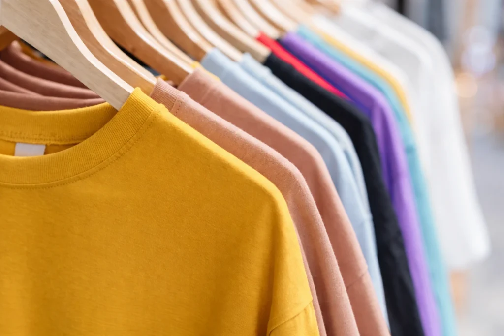 crew neck T-shirt fabric