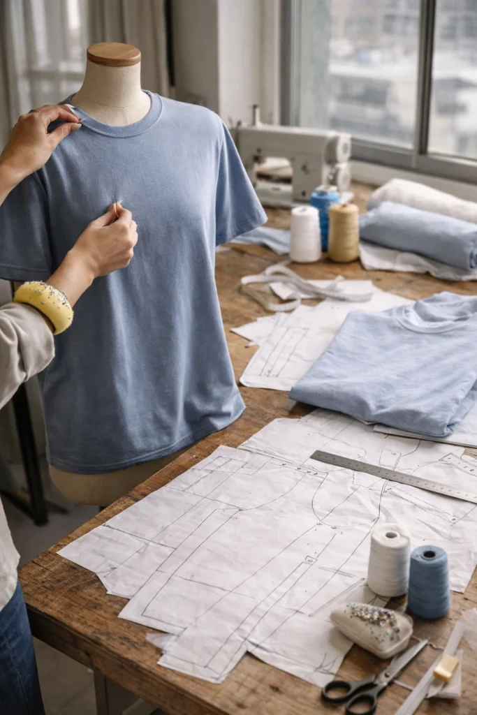 Custom Cotton T-Shirt Development