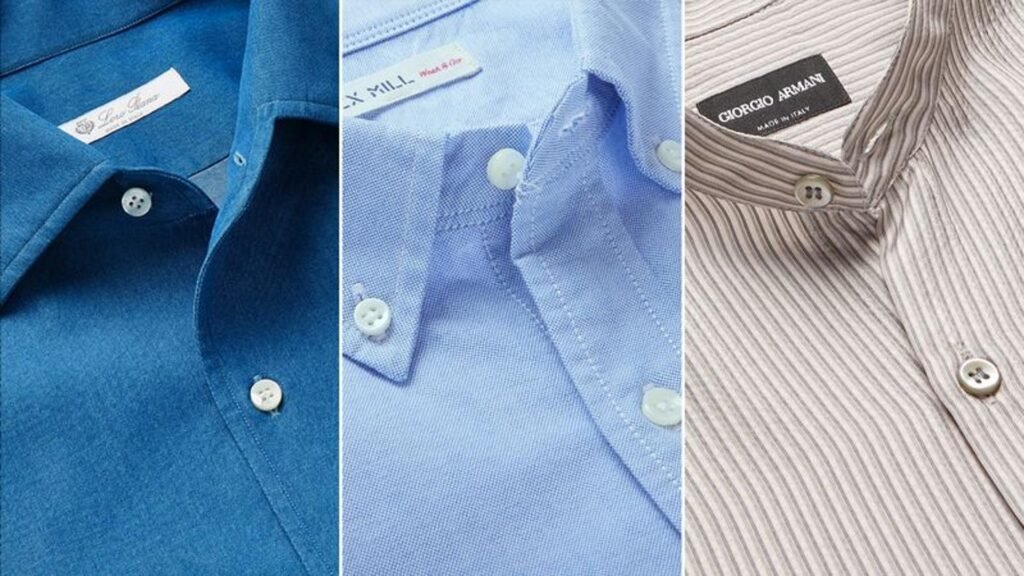 Business Shirts Collar Styles