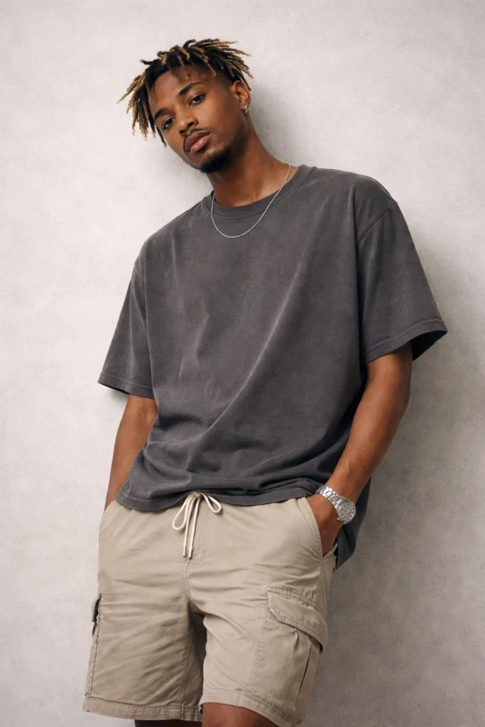 Relaxed Fit Cotton T-Shirt