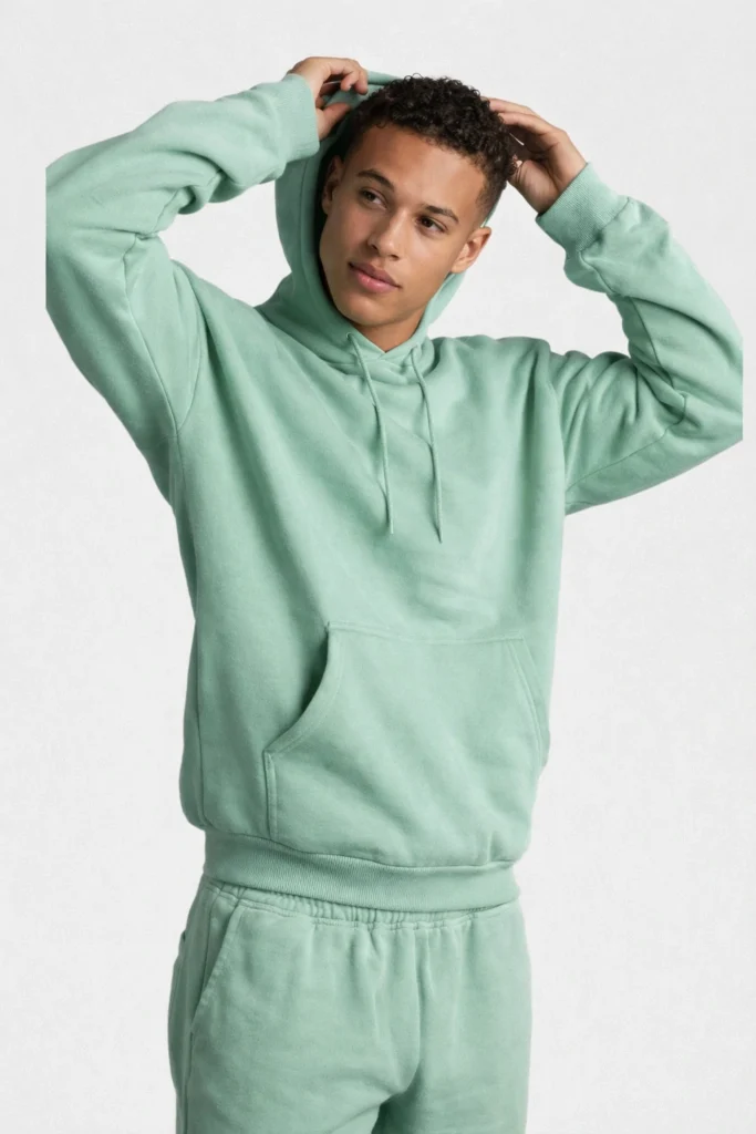 Mint Green Comfort Hoodie Set