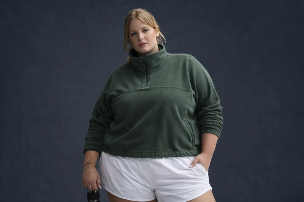 Oversized Half Zip