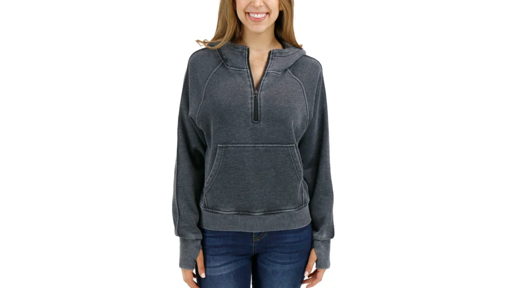 Washed Vintage Half Zip