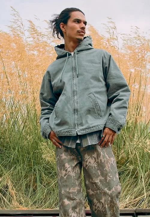 canvas hoodie